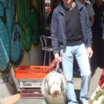 Dino and me at market